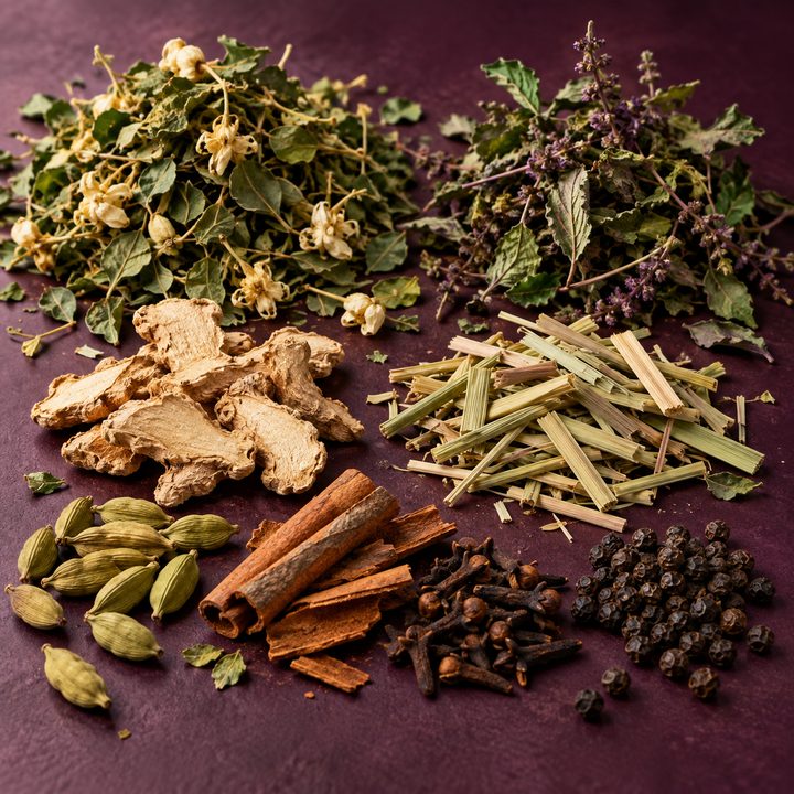 Representative botanical tea ingredients