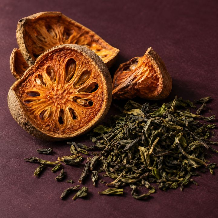 Illustrative ingredients for Bael Green Tea